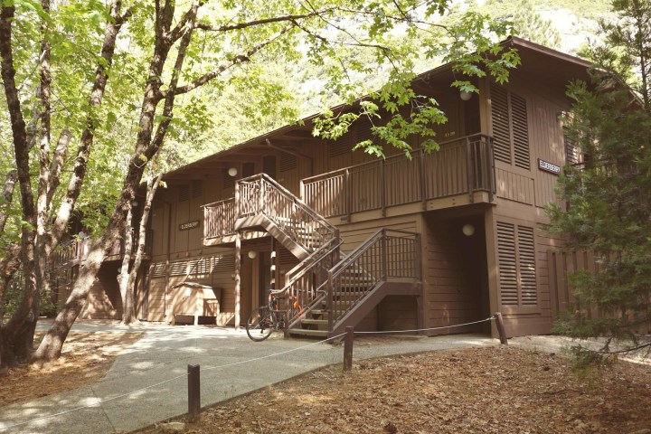 a house with trees in the background